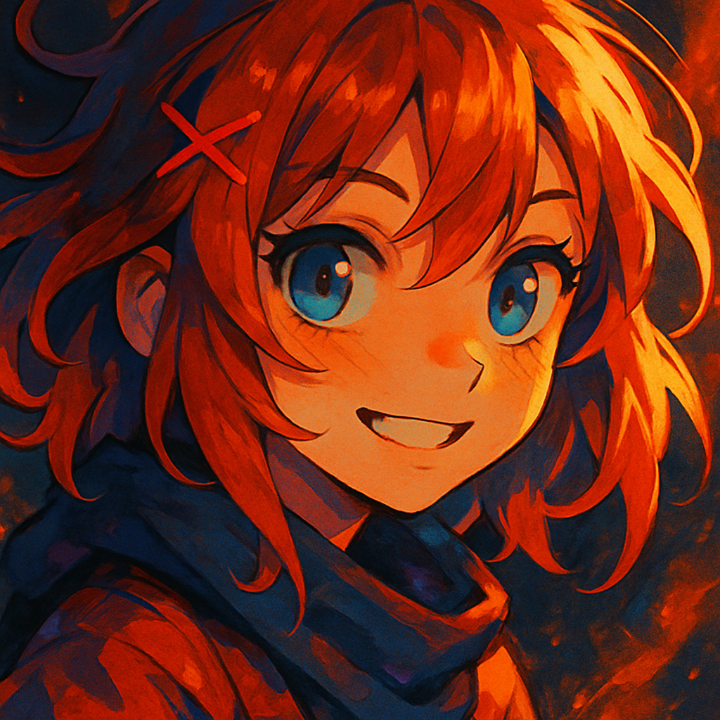 illustration of playful anime styled personal indie game illustrator named (2)